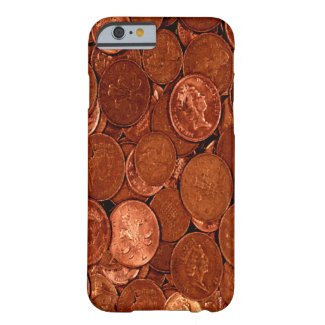Copper Coins iPhone 6 Case