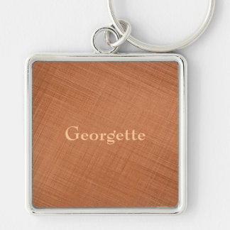 Copper Colored Keychain