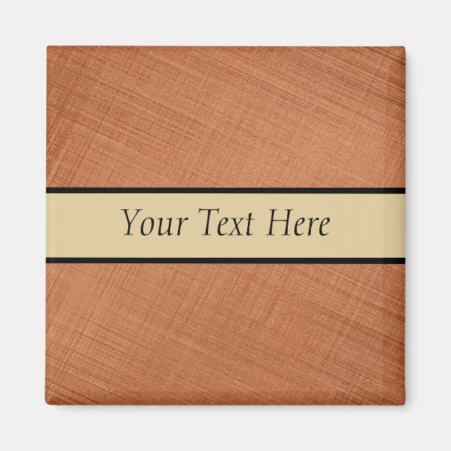 Copper Colored Magnet (Front)