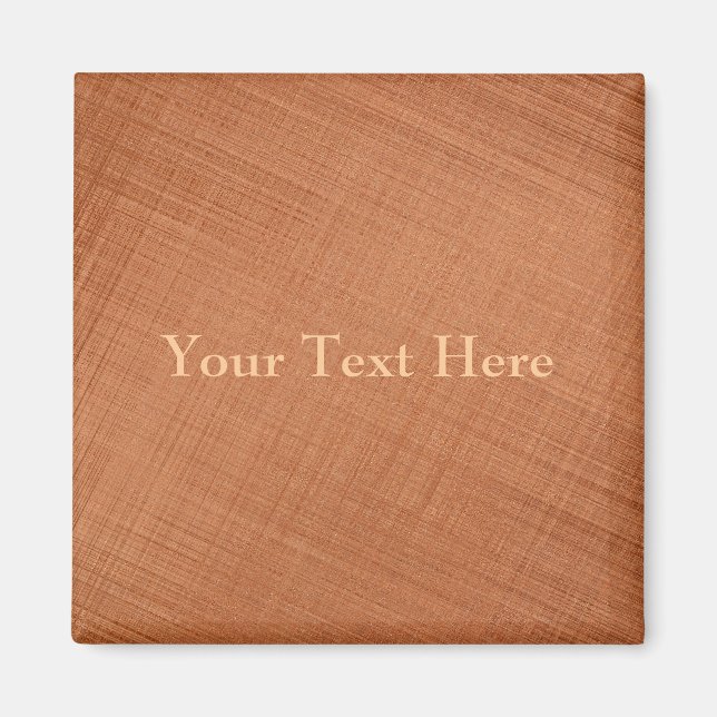 Copper Colored Magnet (Front)