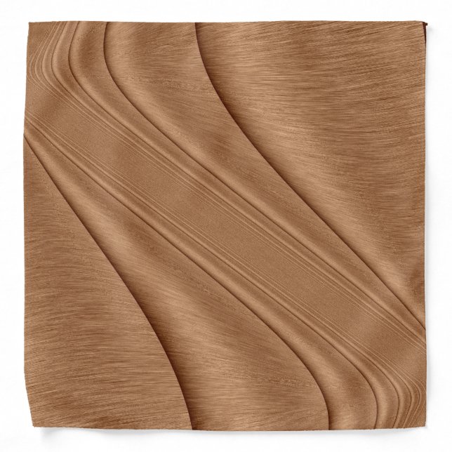 Copper Contour Bandana (Front)