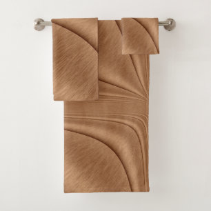 Copper Contour Bath Towel Set