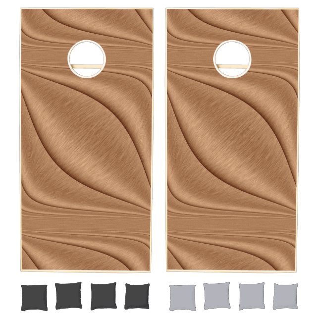 Copper Contour Cornhole Set (Set)