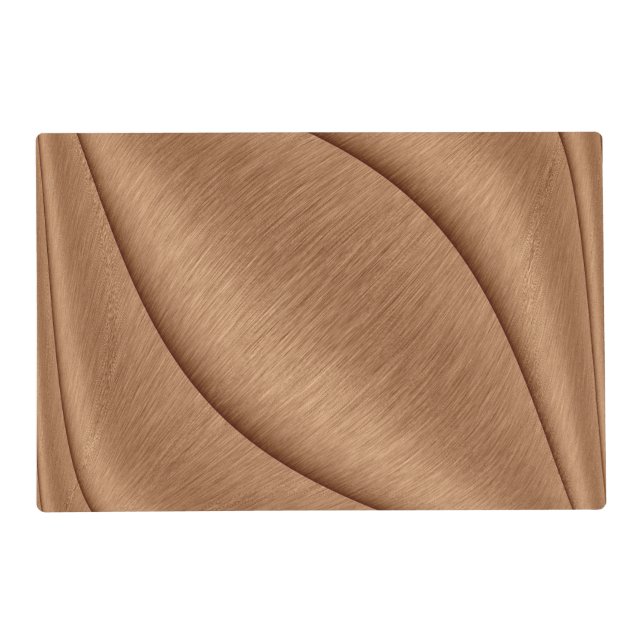 Copper Contour Placemat (Front)