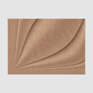 Copper Contour Tissue Paper