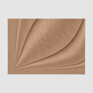 Copper Contour Tissue Paper