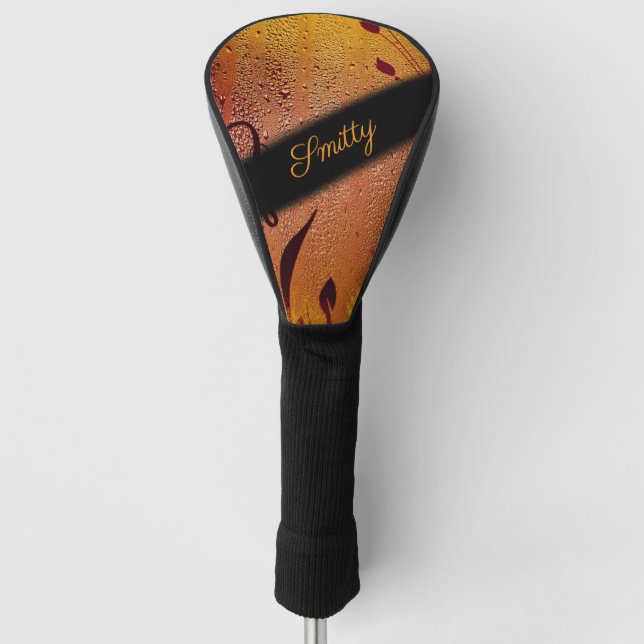 Copper Dew Monogram Golf Head Cover (Front)