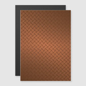 Copper Diamondplate Pattern Look (Front/Back)