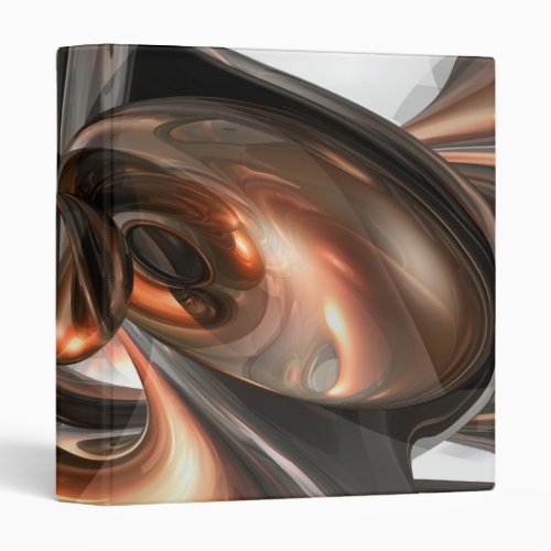 Copper Dreams Abstract Binder