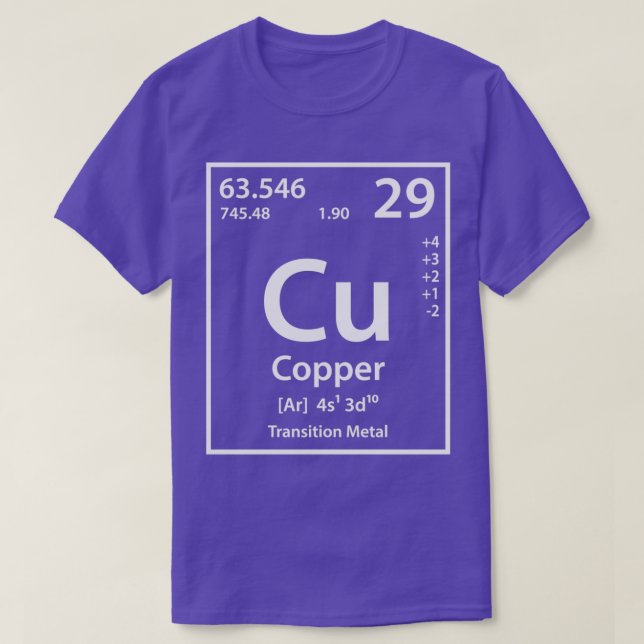 Copper Element  T-Shirt (Design Front)