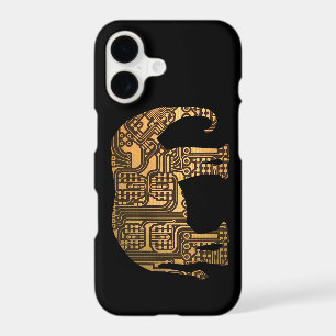 Copper Elephant Circuit Board iPhone 17 Case