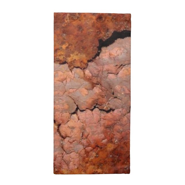 Copper Flakes Napkin Set (Half Fold)