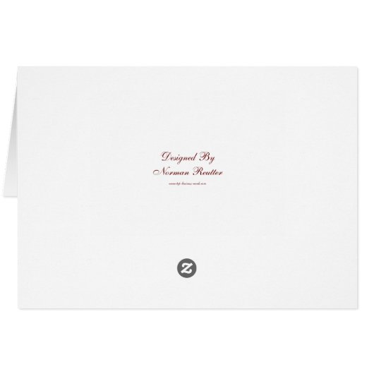 Copper Globe Card (Back Horizontal)