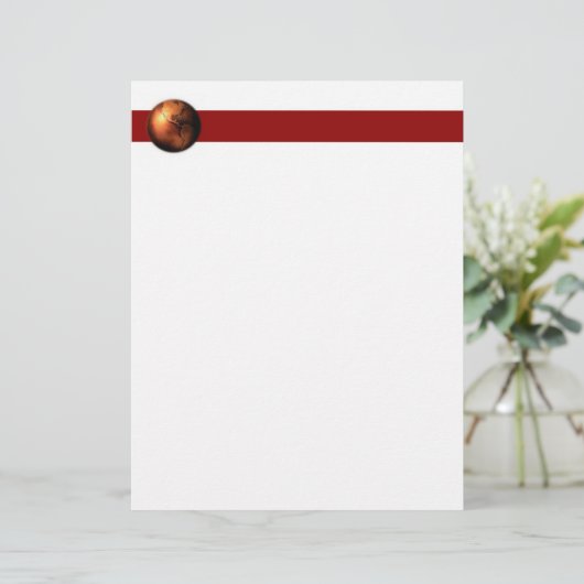 Copper Globe Letterhead (Standing Front)