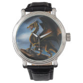 Blue Dragon Watch | Zazzle