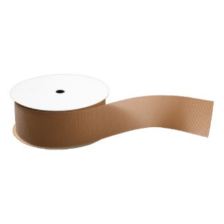 Copper grosgrain ribbon