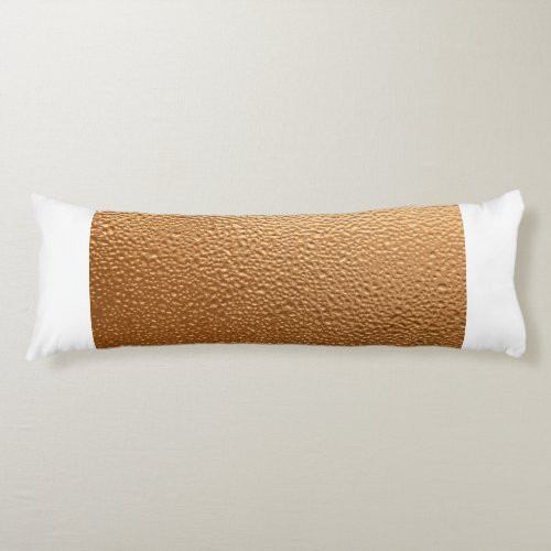 Copper Hammered Body Pillow