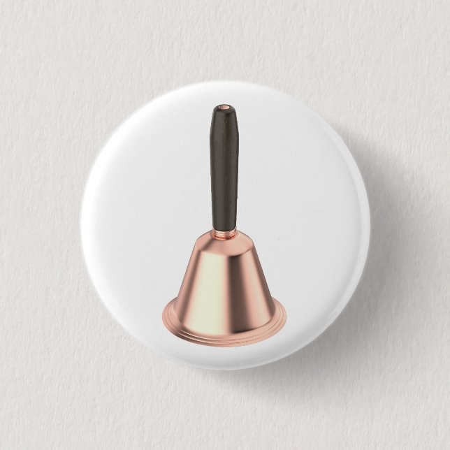 Copper handbell button (Front)