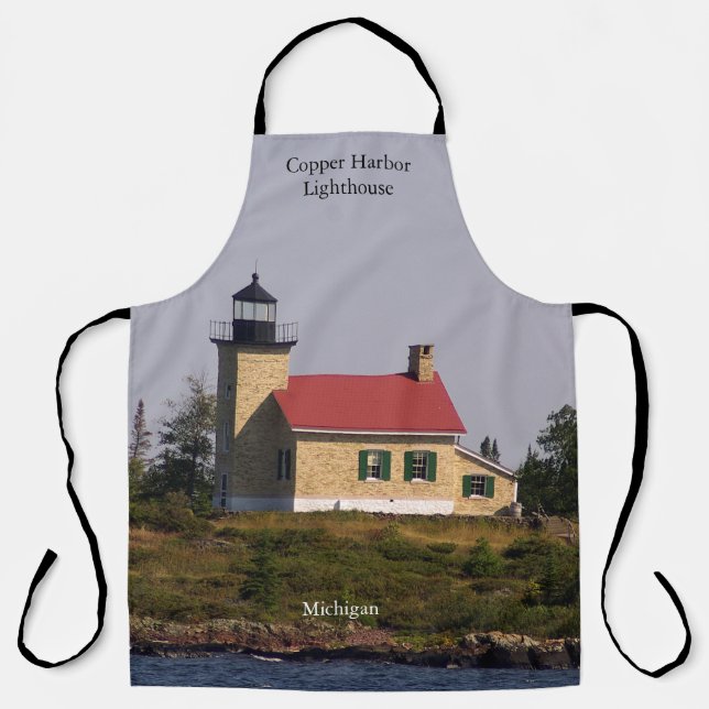 Copper Harbor Lighthouse aprons (Front)