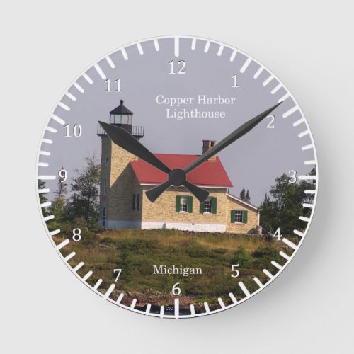 Copper Harbor Lighthouse clock