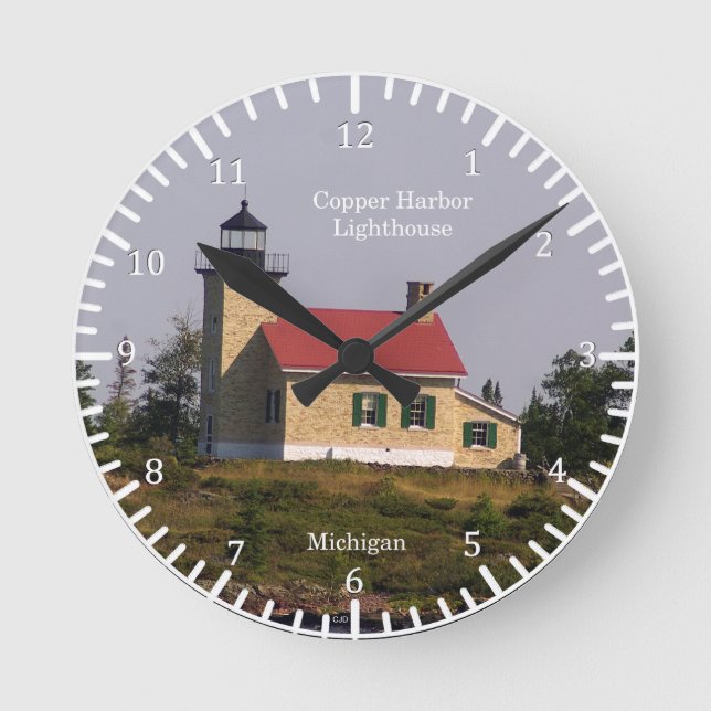 Copper Harbor Lighthouse clock (Front)
