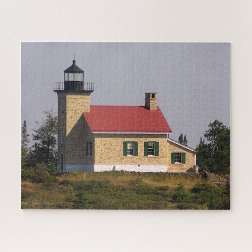 Copper Harbor Lighthouse Jigsaw Puzzle