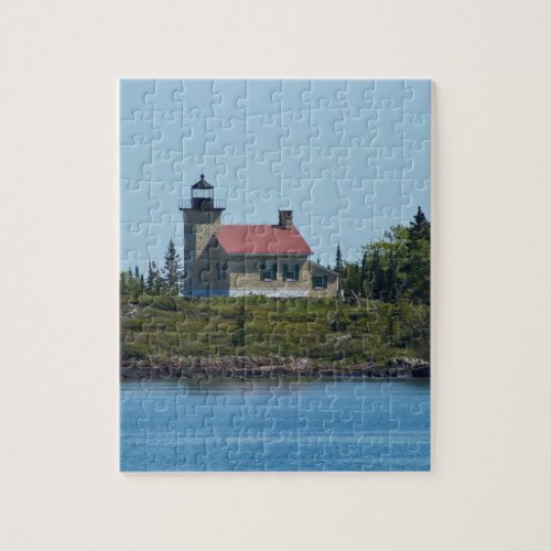 Copper Harbor Lighthouse Jigsaw Puzzle