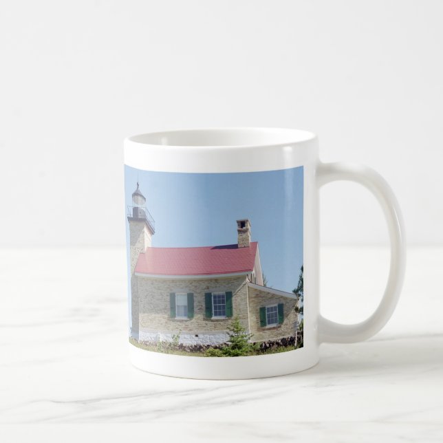 Copper Harbor Lighthouse mug (Right)