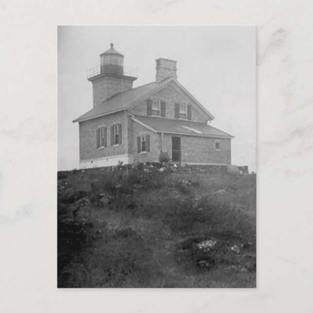 Copper Harbor Lighthouse Postcard (Front)