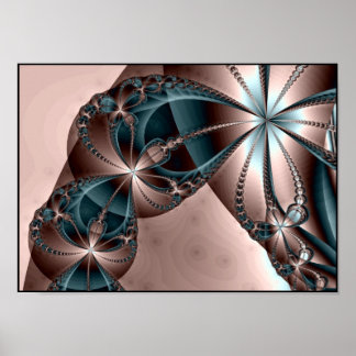 copper metallic 2 poster