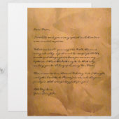 Copper Metallic Faux Finishes With Text (Front/Back)