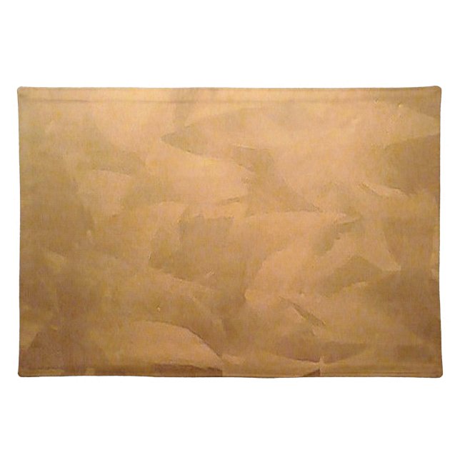 Copper Metallic Hand Brushed Placemat (Front)