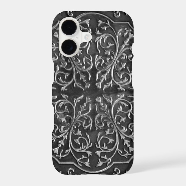 Copper Metalwork Scroll Design Photo Image Case-Mate iPhone Case (Back)