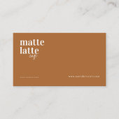 Copper | Modern Elegant Minimalist Professional Business Card (Front)