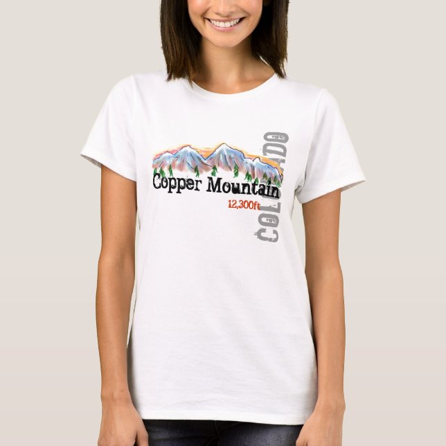 Copper Mountain Colorado elevation tee (Front)