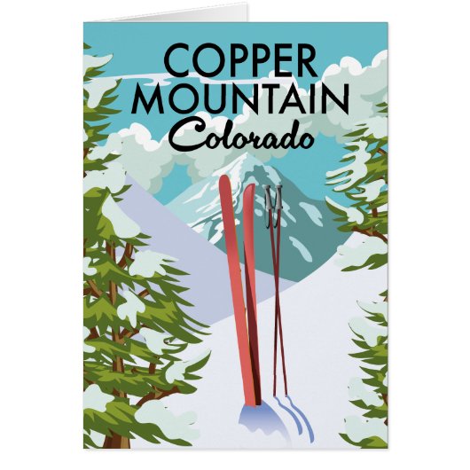 Copper Mountain Colorado Ski Cards (Front)