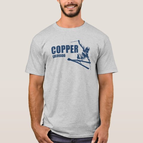 Copper Mountain Colorado Skier T_Shirt