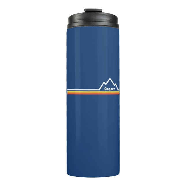 Copper Mountain Colorado Thermal Tumbler (Front)