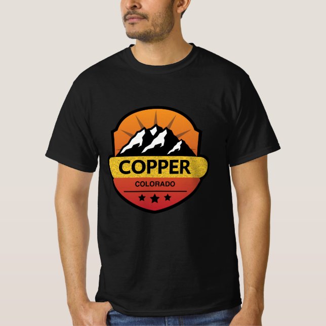 Copper mountain in colorado usa  T-Shirt (Front)