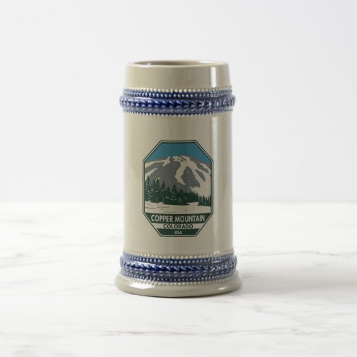 Copper Mountain Ski Area Colorado Beer Stein