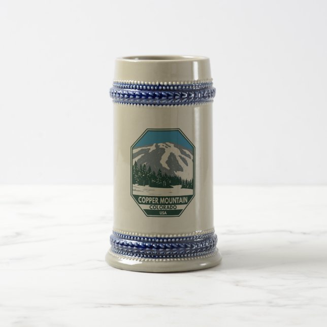 Copper Mountain Ski Area Colorado Beer Stein (Center)