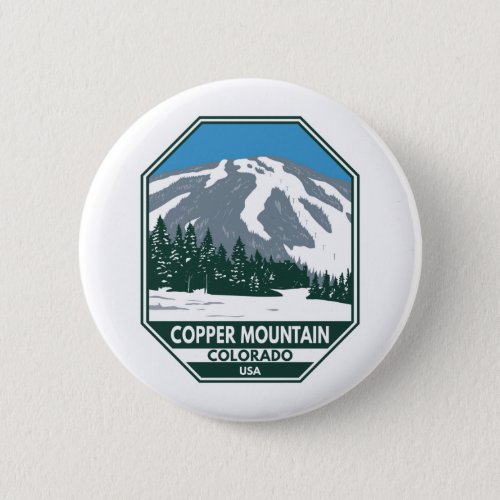 Copper Mountain Ski Area Colorado Button