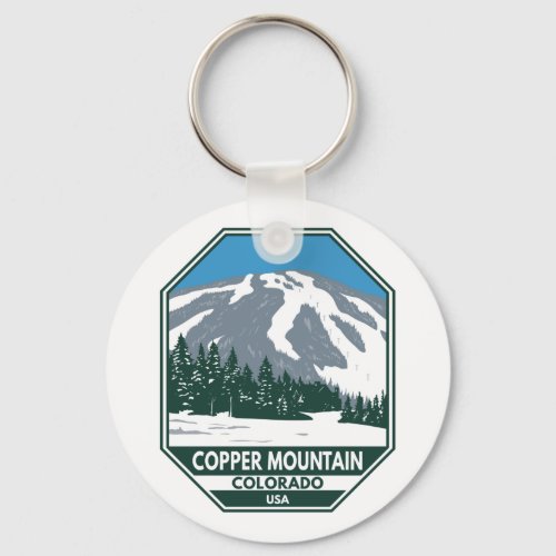 Copper Mountain Ski Area Colorado Keychain