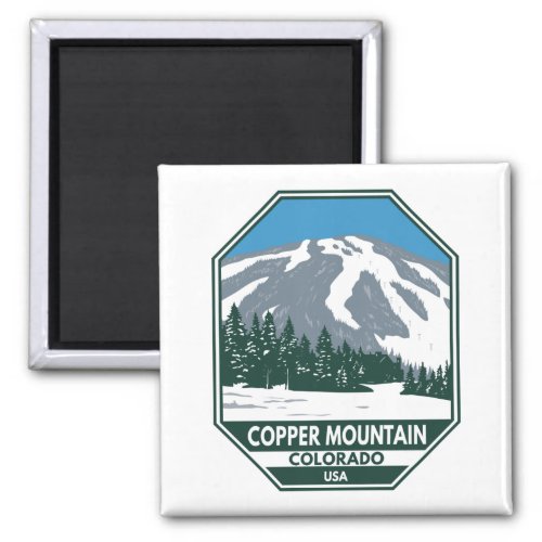 Copper Mountain Ski Area Colorado Magnet