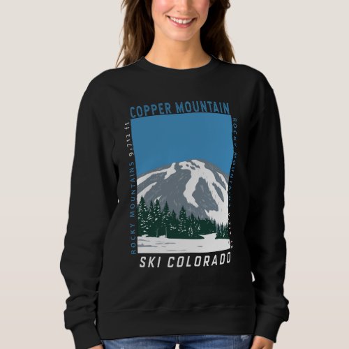 Copper Mountain Ski Area Colorado Vintage Sweatshirt