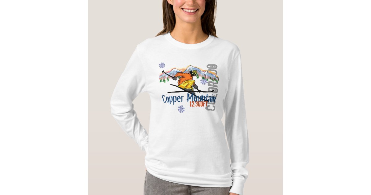 Copper Mountain ski elevation hoodie | Zazzle.com