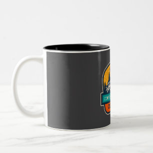 Copper Mountains Colorado Two-Tone Coffee Mug