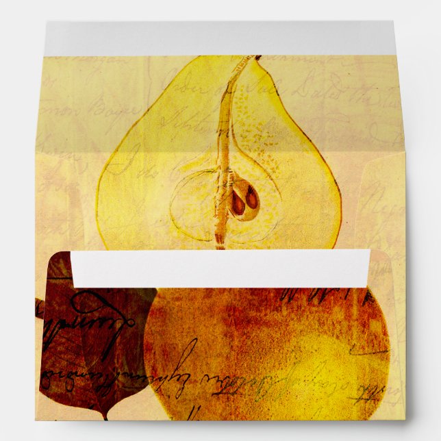 Copper Pear Envelope (Back (Bottom))