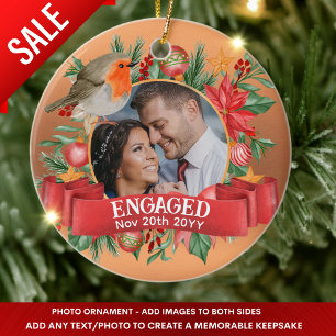 Copper PHOTO Vintage Tree Decoration Personalized