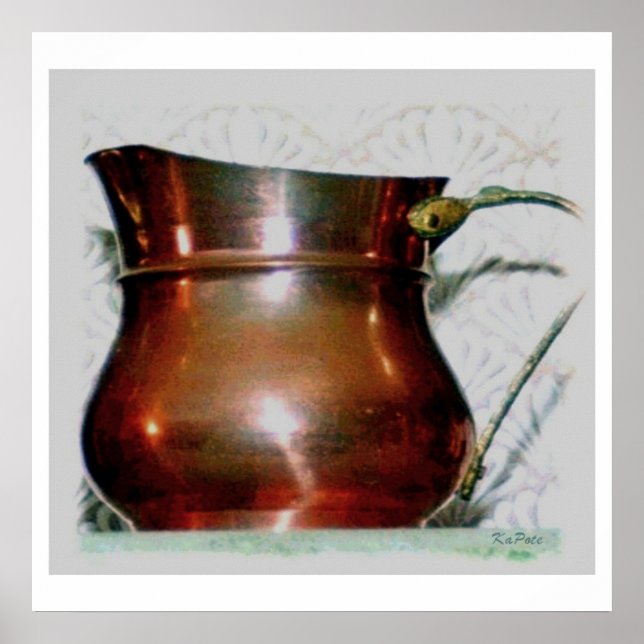 Copper Pitcher Poster (Front)